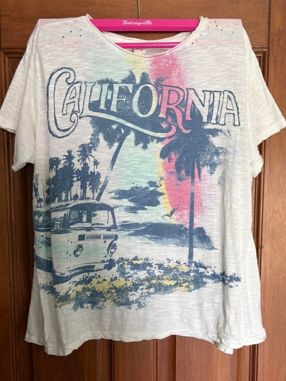Magnolia Pearl "Where the Poppy Grows" Graphic Tee, RARE!